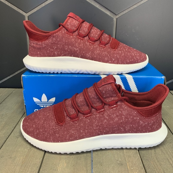 adidas tubular shadow burgundy